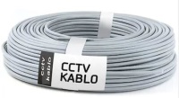 KABLO HİPORT 100 METRE 2+1 (2*0,22) Güvenlik Kamera Kablosu 100mt - 1